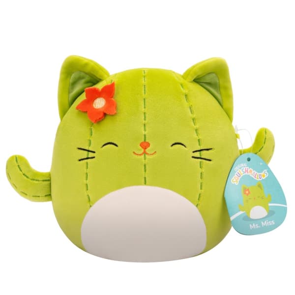 Squishmallows 19 cm P20 Plysch - Ms Miss Cactus Cat (206091)