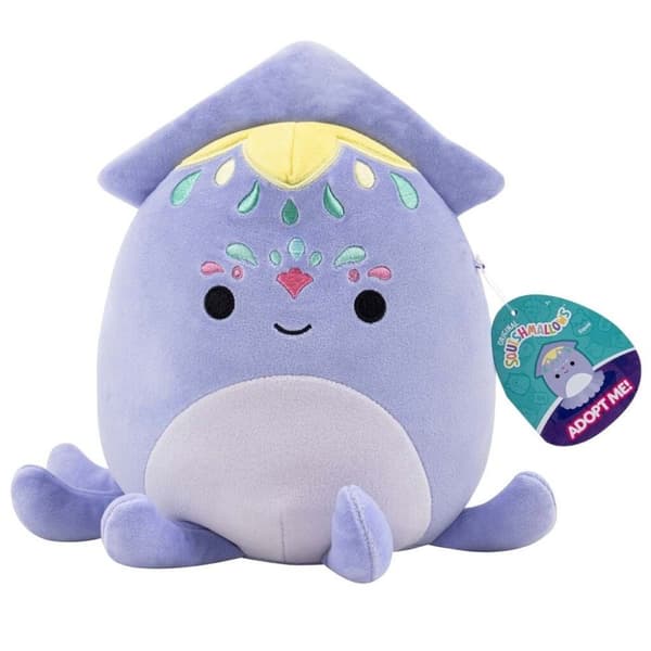 Adopt Me Squishmallows Myk leketøy 20 cm Squid