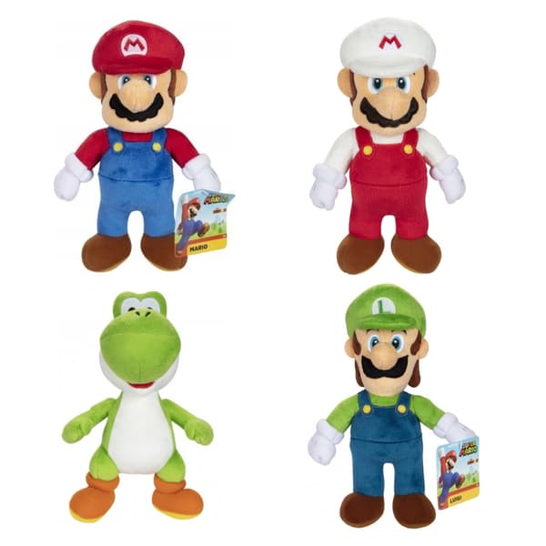 Super Mario Nintendo - Asst. Super Mario Plysj Wave 1 (409474)