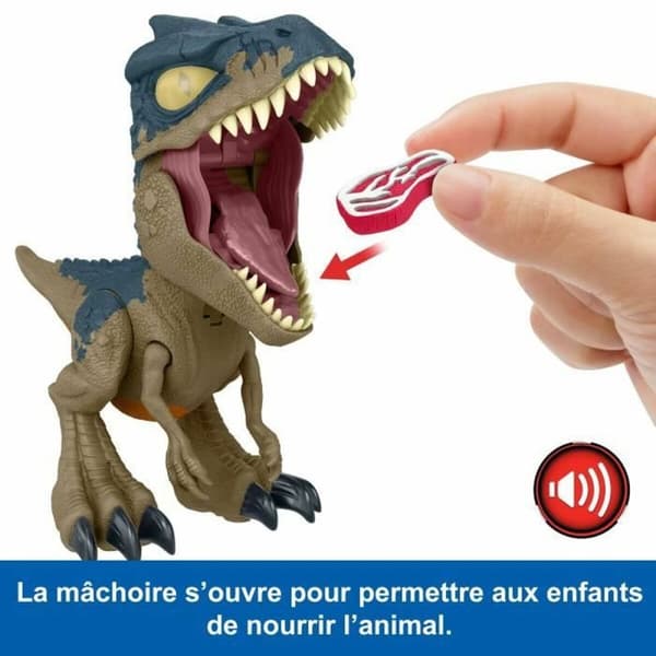 Dinosaurie Jurassic World Chomp Chomp-Allosaurus HVB45 Dinosaurie Ljud 2 Delar