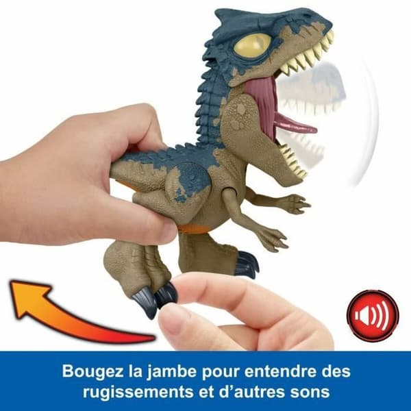 Dinosaurie Jurassic World Chomp Chomp-Allosaurus HVB45 Dinosaurie Ljud 2 Delar