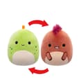 Miniatyrbillede 2 af 2: Squishmallows P20 Flip A Mallows - Seanster Velociraptor/Kelly Stegosaurus