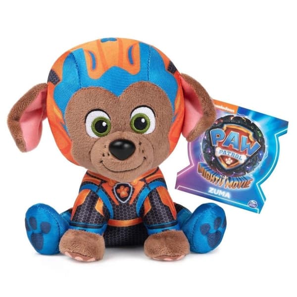 Paw Patrol Gund Movie 2 Plysjvalper - Zuma 15 cm (6067691)