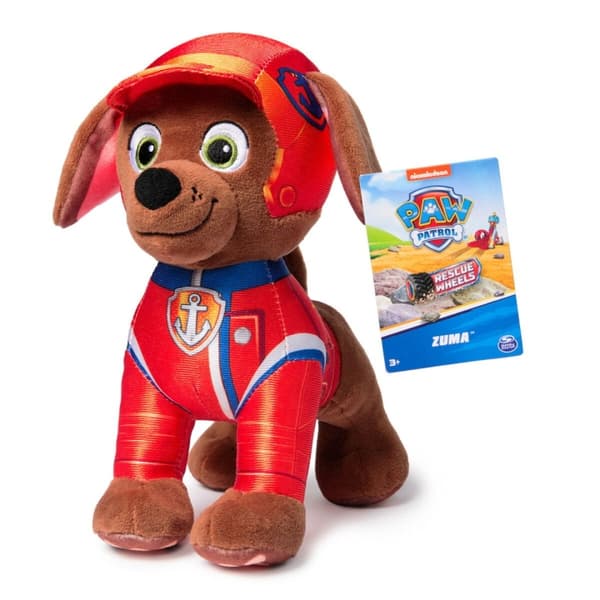Paw Patrol Rescue Wheels - Basic plysj - Zuma (19 cm)
