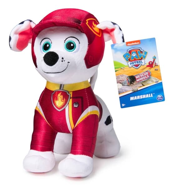 Paw Patrol Rescue Wheels - Basic plysch - Marshell (19cm)