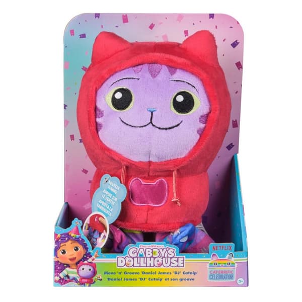 Gabby's Dollhouse Deluxe Gosedjur DJ Catnip 25 cm