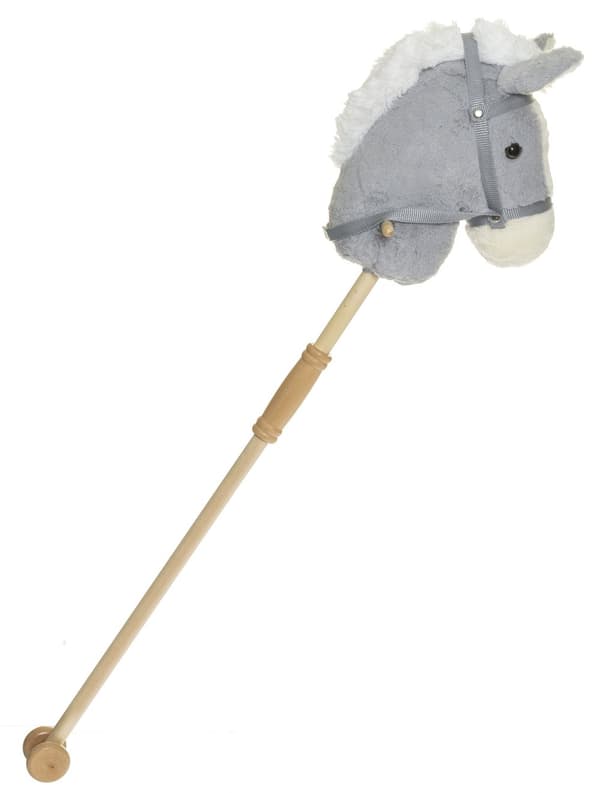 Kjepphest Grå Delbar 100 Cm Teddykompaniet