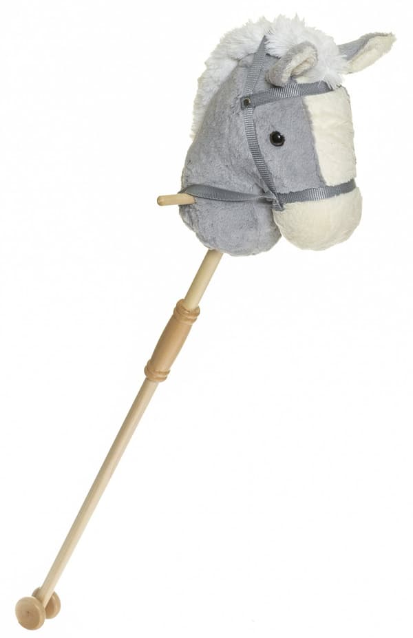Kjepphest Grå Delbar 100 Cm Teddykompaniet