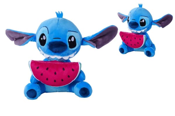 Lilo & Stitch, Stitch med Vattenmelon Gosedjur (25cm) Disney