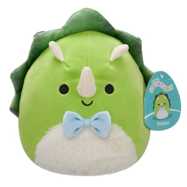 Squishmallows 19 cm plysch P22 - Tristan Triceratops