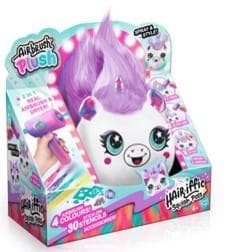 Airbrush Plush Hair'iffic 17cm Squish Pal 2 stk - (1040)
