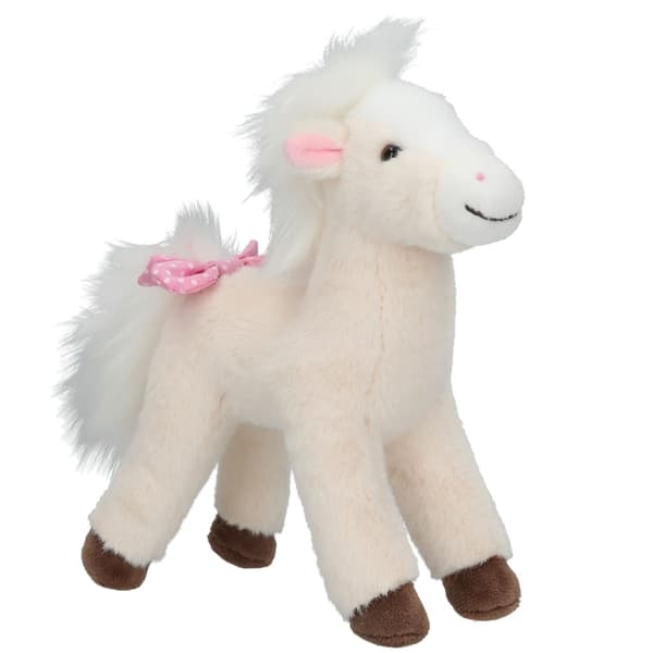 Miss Melody Plysjhest kremhvit 18 cm - (0413481)