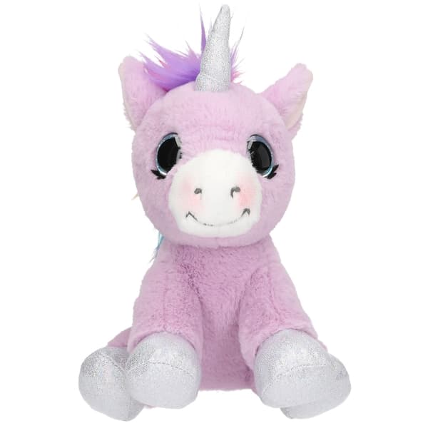 Ylvi Enhörning i plysch Lila 21 cm - (0411687)