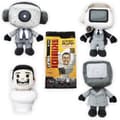Miniatyrbillede 4 af 7: 28 cm Mystery Plush Skibidi Toilet