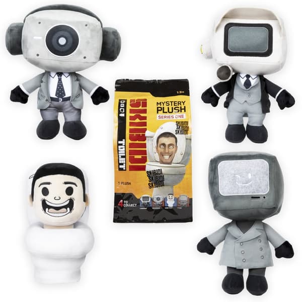 28 cm Mystery Plush Skibidi Toilet