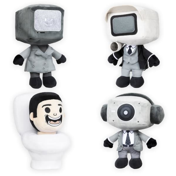 28 cm Mystery Plush Skibidi Toilet