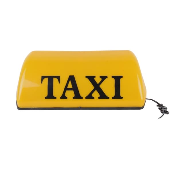 Magnetisk TAXI Skilt med Belysning