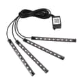 Miniatyrbild 2 av 10: 4st LED-remsor till bilinredning
