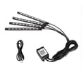 Miniatyrbild 1 av 10: 4st LED-remsor till bilinredning