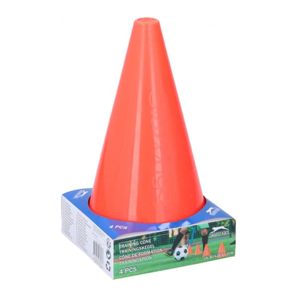 4-pack träningskoner för fotboll