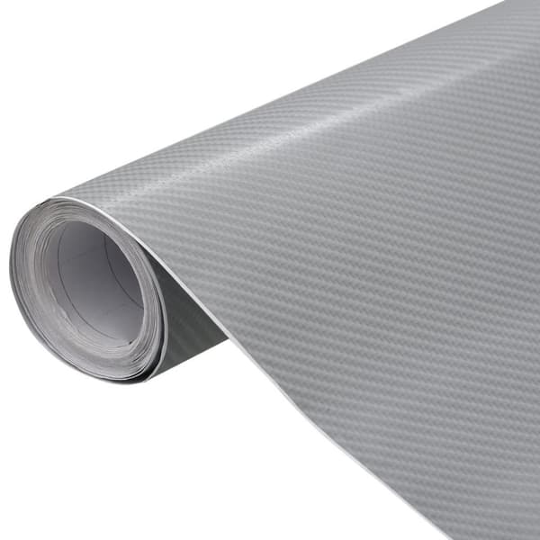 vidaXL Auton päällystekalvot 2 kpl 4D hopea 100x150 cm