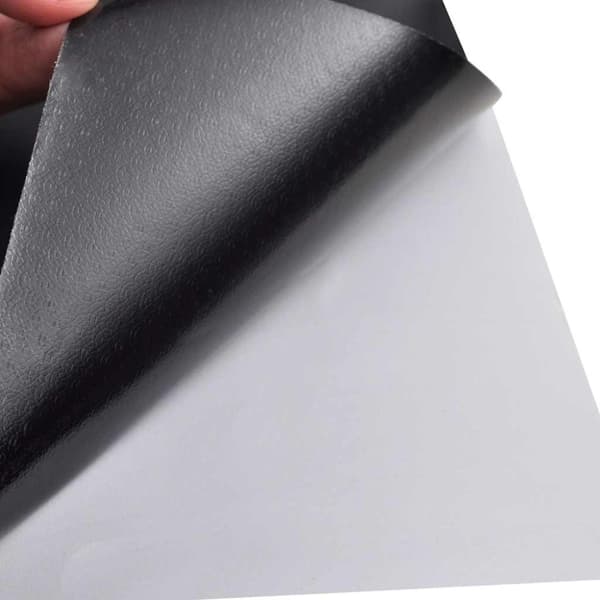 vidaXL bilfolie 100x150 cm mat sort