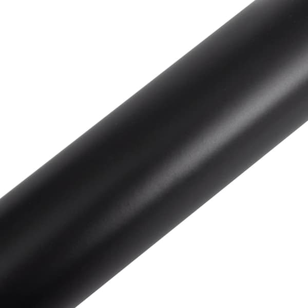 vidaXL bilfolie 100x150 cm mat sort