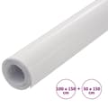 Pikkukuva 6 / 6: vidaXL Auton päällystekalvot 2 kpl 4D valkoinen 100x150 cm + 50x150 cm