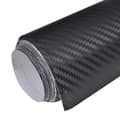 Miniatyrbilde 6 av 8: vidaXL Bilfolier 2 stk 3D svart 100x150 cm+50x150 cm