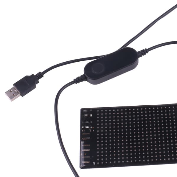 LED-kyltti autoon 7x17cm
