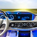 Miniatyrbild 1 av 2: Interiör belysning till bilen 12V - Blå