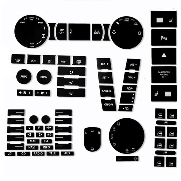 Reparationsdekaler för AC i Volkswagen Touareg/Passat 2005-2010