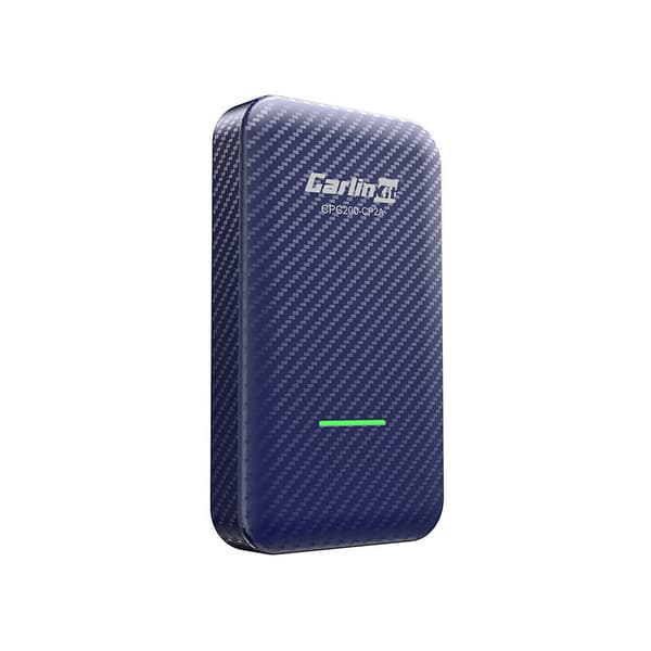 Carlinkit CP2A äänisovitin – Langaton yhteys Carplaylle ja Android Autolle, Plug&play, Bluetooth 5.2