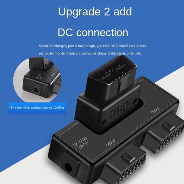 OBD2 16Pin Adapter 1 hane till 2 hona