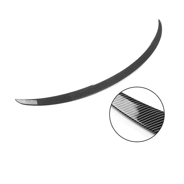 ABS Spoiler til Tesla Model 3 Highland 2024, Matte og Glansfulde Muligheder, Forbedret Aerodynamik,Ny 3 Glansfuld Kulstof