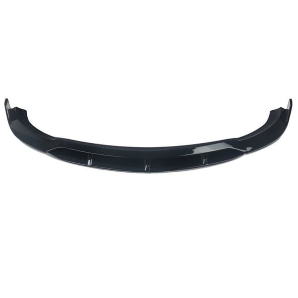 Front Bumper Lip, Glans Sort, Høj Kvalitet ABS, Til E Class E63 AMG 2016-2019,Glansende Sort