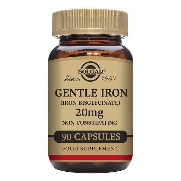 Mjukt järn (järnbisglycinat) Solgar