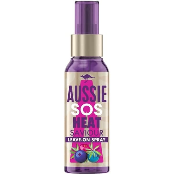 Värmeskyddande spray - AUSSIE - SOS Heat Saviour - Skadat hår - 100 ml
