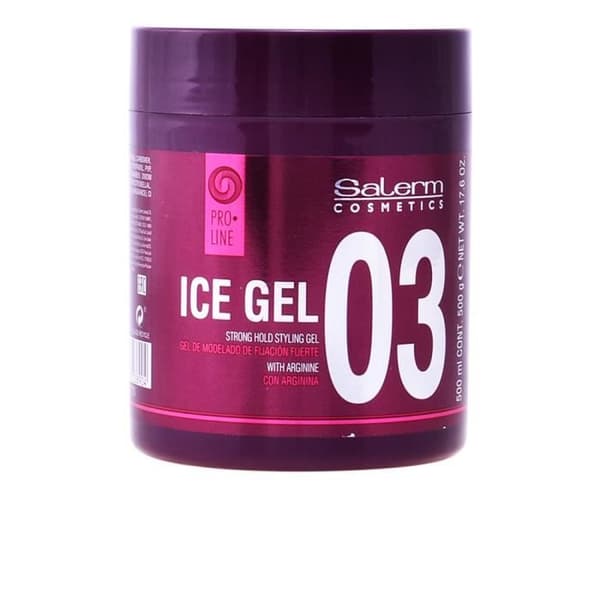 Salerm ICE GEL Stylinggel med stark hållning eau de toilette 500 ml Blandad