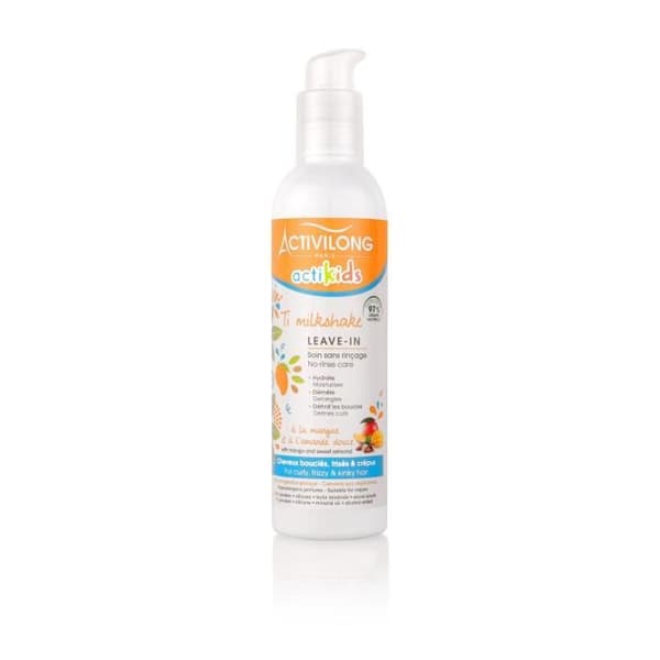 ACTIVILONG Leave-In Actikids Ti Milkshake - Mango och sötmandel - 240 ml