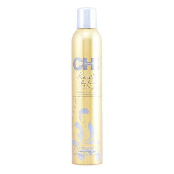 Joustavasti kiinnittävä hiuskiinne Chi Keratin Farouk (284 g)