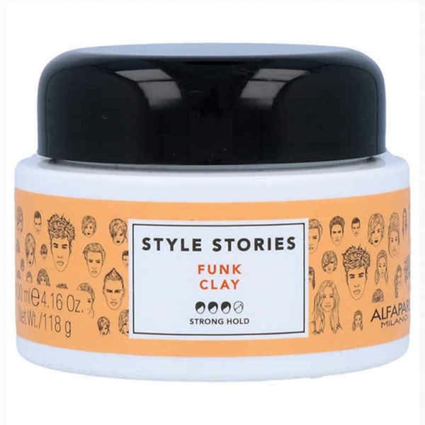 Kevyesti pitävä vaha Style Stories Alfaparf Milano Funk Clay (100 ml)