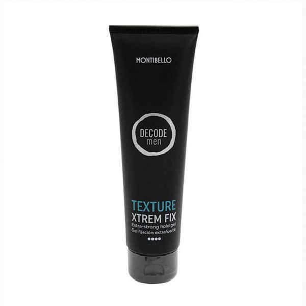 Muotoilugeeli Decode Texture Men Xtrem Fix Montibello DTEX 150 ml (150 ml)