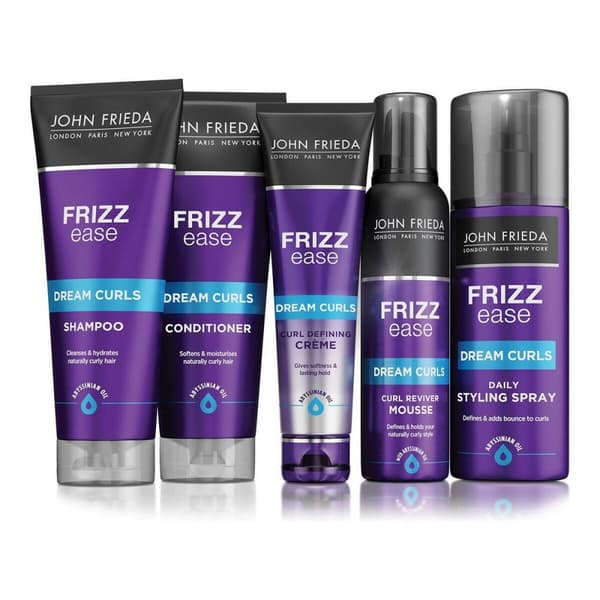 Vaahto Frizz Ease John Frieda Kiharat hiukset (200 ml)