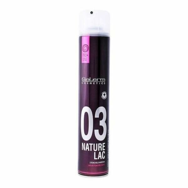 Kiinteä hiustenmuotoilu Nature Lac Salerm (650 ml) (650 ml)