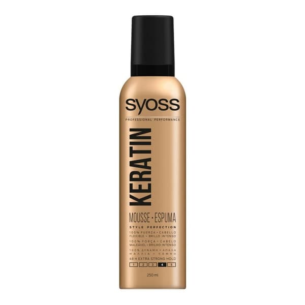 Muotovaahto Keratin Syoss (250 ml)