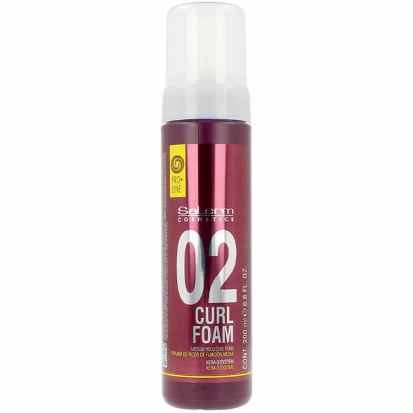 Skum för lockar Salerm Curl Mousse 04 200 ml