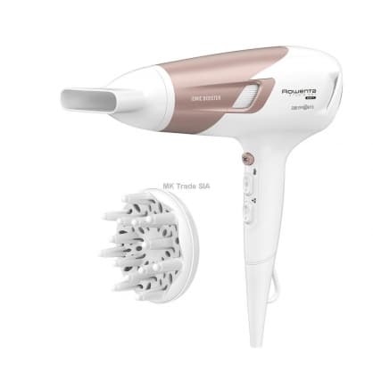 Hårtørrer, CV5830, Rowenta Beige, Hvid