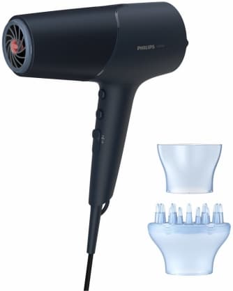 Hårtork BHD512/00, Philips Marinblå