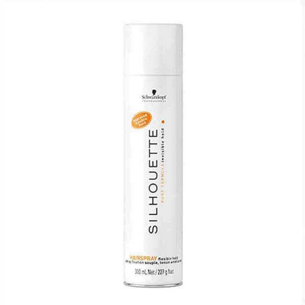 Joustavasti kiinnittävä hiuskiinne Silhouette Schwarzkopf Silhouette Laca/spray (300 ml)